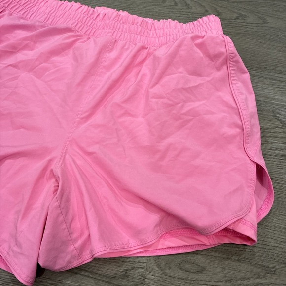 Avia Women's High Rise Running Shorts with Bike Liner Pink Delight Sz XL (16-18) - Picture 2 of 6